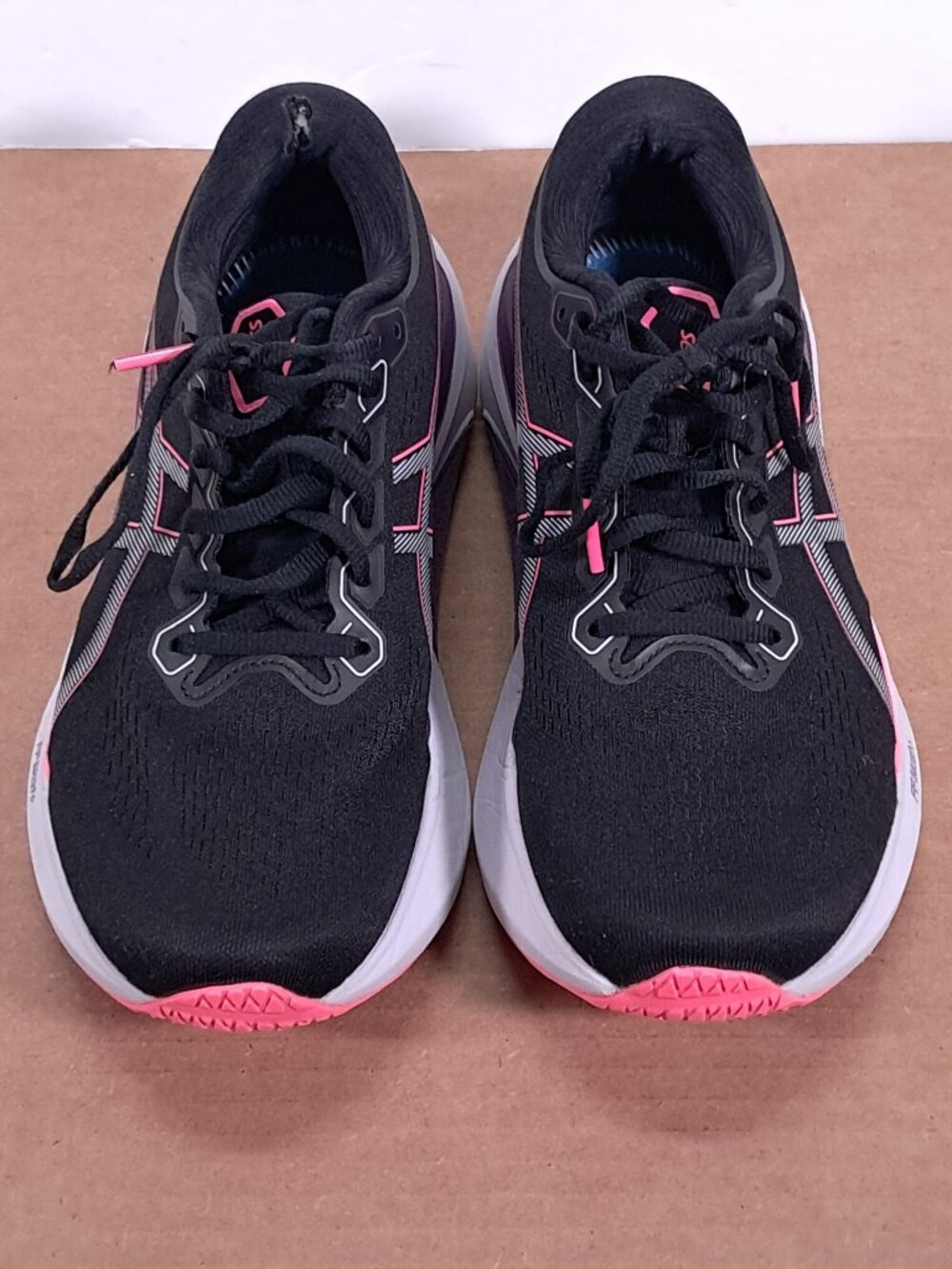 Asics Gel Kayano 30 Shoes Women 9 Black Pink Athletic Running Sneakers 1012B357 - Picture 6 of 16